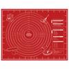Non-Stick Baking Mat Silicone Baking Mat Resistant Easy Clean Kitchen Tool for Home Bakers and Cooking Enthusiasts for Christmas