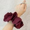 For Scrunchies Korean Women Silk Chiffon Elastic Hair Ties Ponytail Holder Headwear Femme