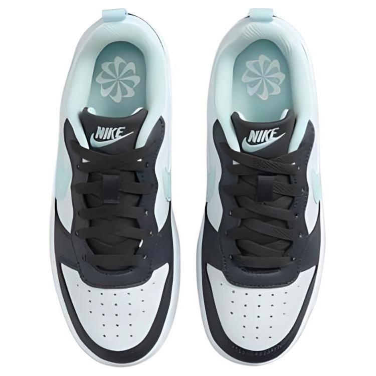 Nike Court Borough Low Recraft GS Antracitová Ledově modrá Dětské tenisky Černá Bílá HQ3258-060