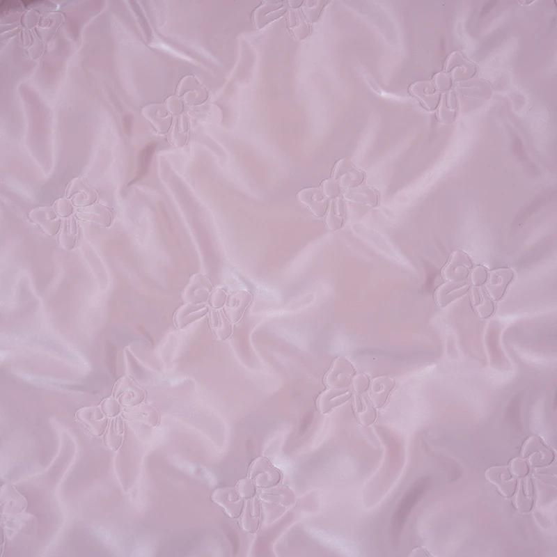 100x137cm Matte Down Jacket Waterproof Fabric Embossed PU Fabric for Luggage Apparel Sewing Fabric Cloth for Diy Material