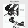 Bicycle Handlebar Gloves Windproof Motorbike Mittens Cold-Proof Handlebar Hand Warmers with Reflective Strap for Cycling Riding
