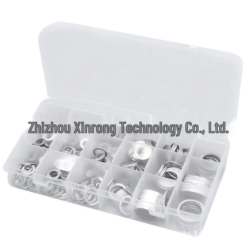 450PCS High-Temperature Resistant Aluminum Washer Set