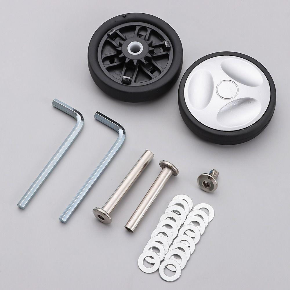 Replacement Suitcase Wheels Suitcase Parts Axles Travel Luggage Wheels  Luggage Accessories