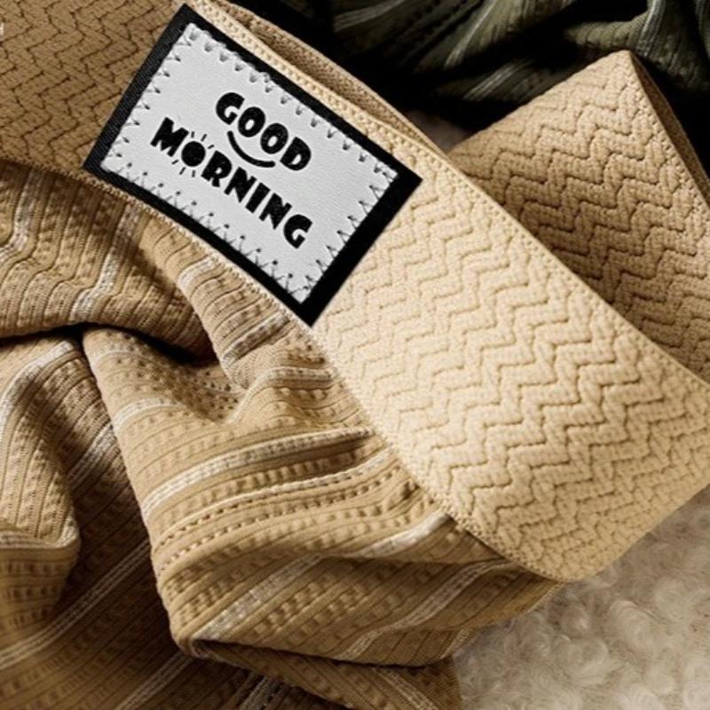 Men's Cotton Underwear Striped Mid-rise Boxer Shorts Male Comfortable Breathable Underpants U Bulge Pouch Sexy Panties