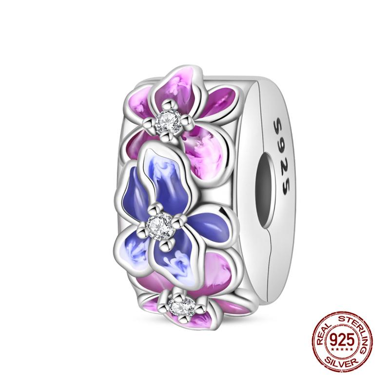 Charms Copper Starlight Secret Realm Safety Buckle Charm Bead Fit 3Mm Original Bracelet Women Diy Fine Jewelry Gift