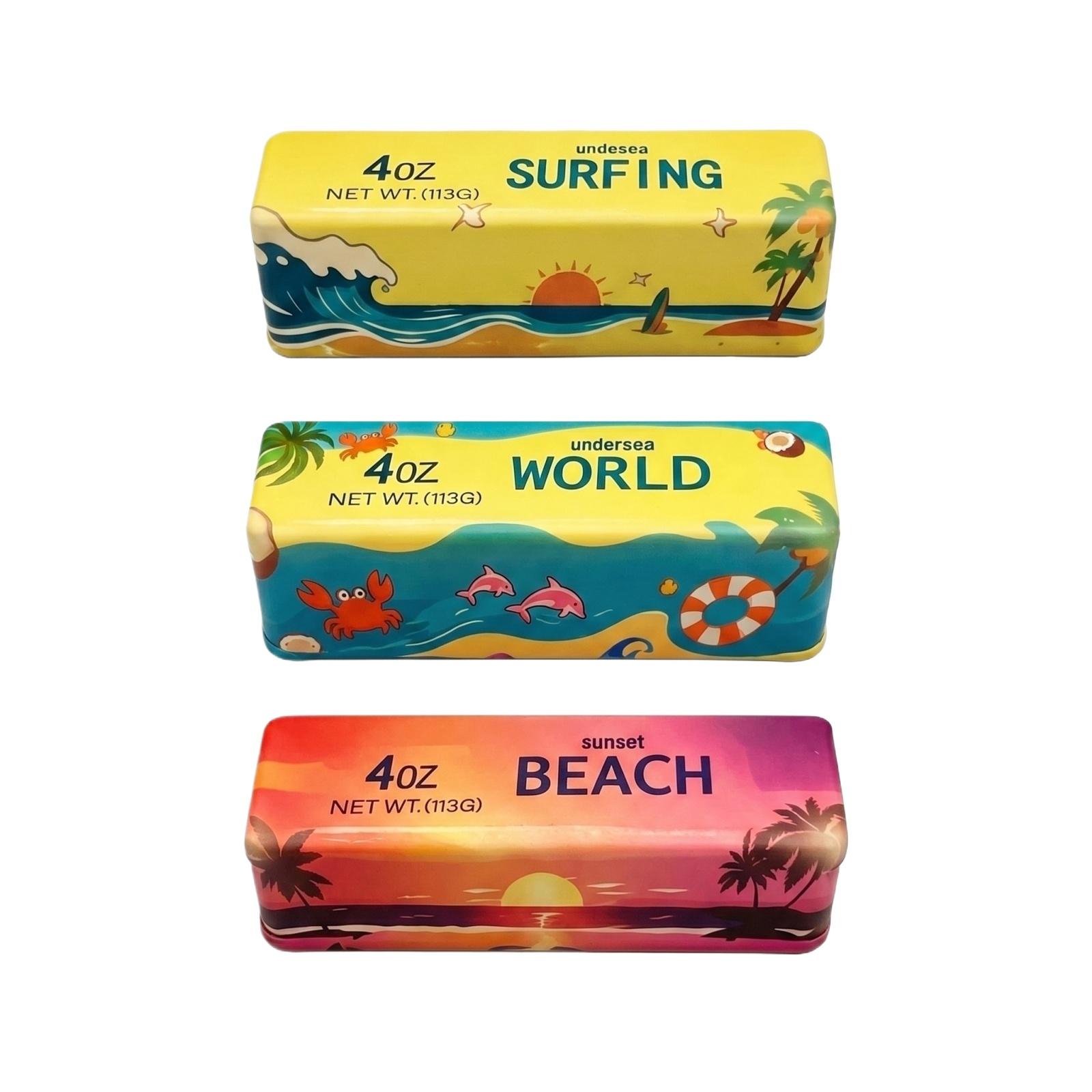

Soft PU Slow Rebound Squishy Stress Relief Toy Set Beach Wave Pattern Squeeze Toy for Sensory Play and Relaxation Foam Cheese Stick One Size