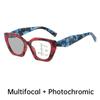 Smart Pochromic Sunglasses for Reading Glasses Vintage Progressive Multifocal Presbyopia Eyewear Finished Bifocal Eyeglasses