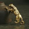 Tiger Figurines Ornaments Pure Copper Animal Tigers Model Statue Decorations