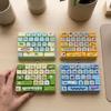 Cartoon 26 Key Keyboard Keychain Squeeze Feel Mechanical Fidget Keyboard  Student Use