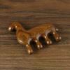 Sandalwood Scalp Point Massage Brush Coarse Tooth Body Meridian Massage Comb  Meridian Therapy