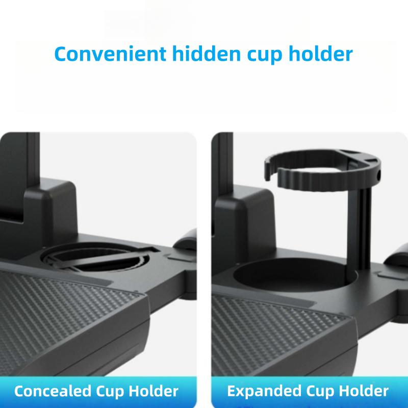 For Foldable storage car small table board multifunctional chair back car cup holder car table board