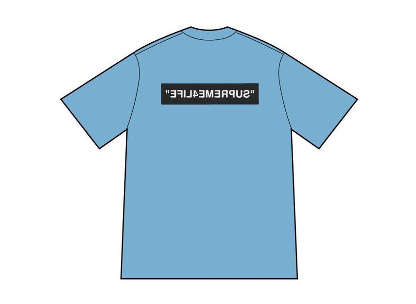 Supreme 4 Life Tee Bright Blue M