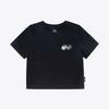 Molteu Signature Twin Logo Crop Top (Black)