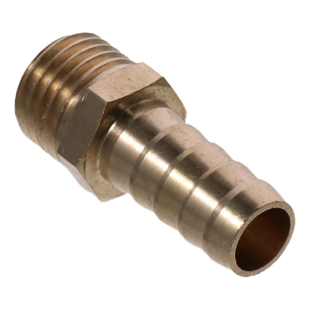 2 Stück M14-1.5 M10-1 Fitting-Verbinder Metrisch Außengewinde auf Schlauchtülle Luft, Wasser, Kraftstoff, Öl und Inertgase