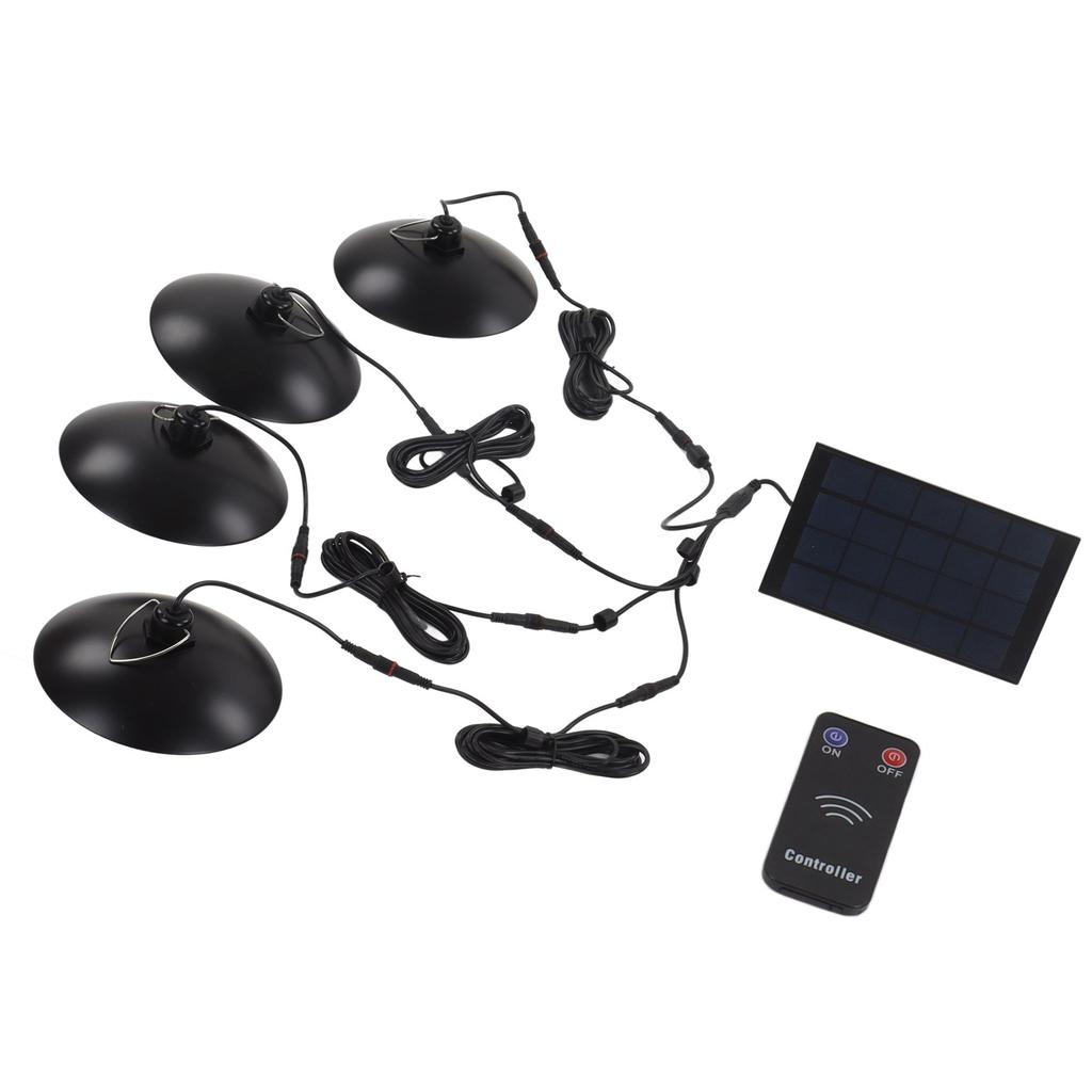LED Solar Light High Brightness IP65 Waterproof Infrared Remote Control Solar Ceiling Lamp for
