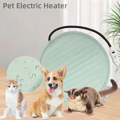 Pet Electric Blanket Dog Cat Heating Pad Mattress Waterproof Puppy Bed Mat Kitten Winter Warmer Adjustable Temperature