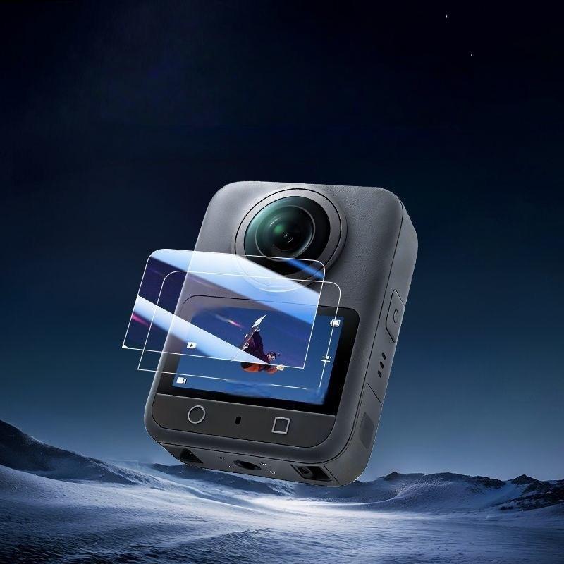 3Pcs Camera Accessories For Dji 360 Screen Protector 9H Tempered Glass Hd Clear Responsive Touch Protective Film