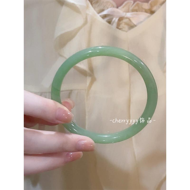 New chinese style glass antique bracelet - women's light luxury jewelry - gift accessory 8mm