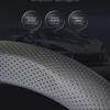 Ford Steering Wheel Cover: Genuine Leather for Edge, Edge-S, Focus, EcoSport, Taurus, Escape, Mondeo - All-Season Use