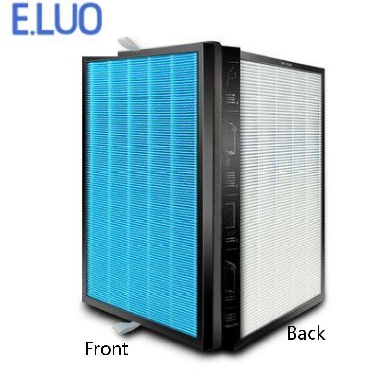 For Smartmi XFXT01ZM Fresh Air System Filter Wall-mounted Fresh Fan Integrated Purifier Hepa Filter 390*297*70mm