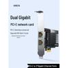 Ugreen PCIe Dual Gigabit Ethernet Network Card (CN Version)