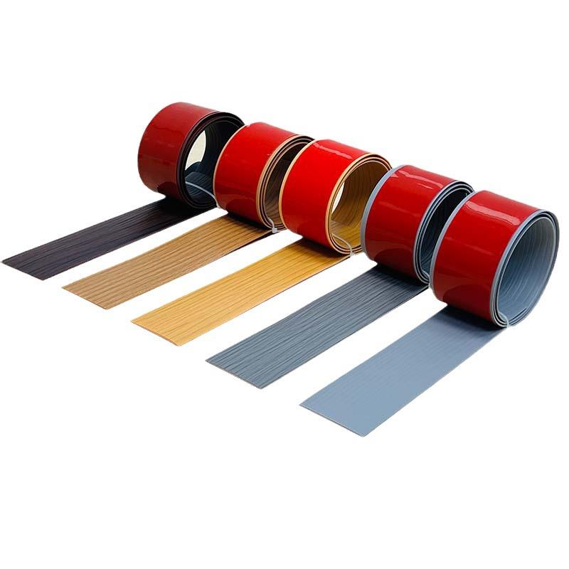 Faixa de Acabamento de Borda de Piso de Madeira Autoadesiva para Vãos de Porta