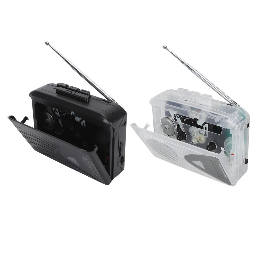 Převodník z kazety na MP3 Auto Reverse Clear Stereo 3,5mm Jack pro sluchátka Přenosné kazetové přehrávání