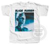 BLADE RUNNER V48 T-shirt Movie Poster Roy Batty WHITE Shirt Sizes S To 5XL