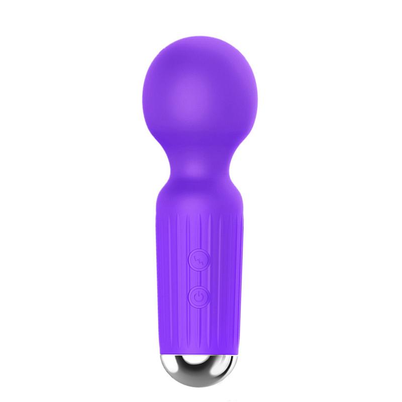 Mini Vibrators Female Masturbator Portable Silicone Vibrating Stick G Spot Massager Magic Wand AV Vibrator Sex Toys for Women