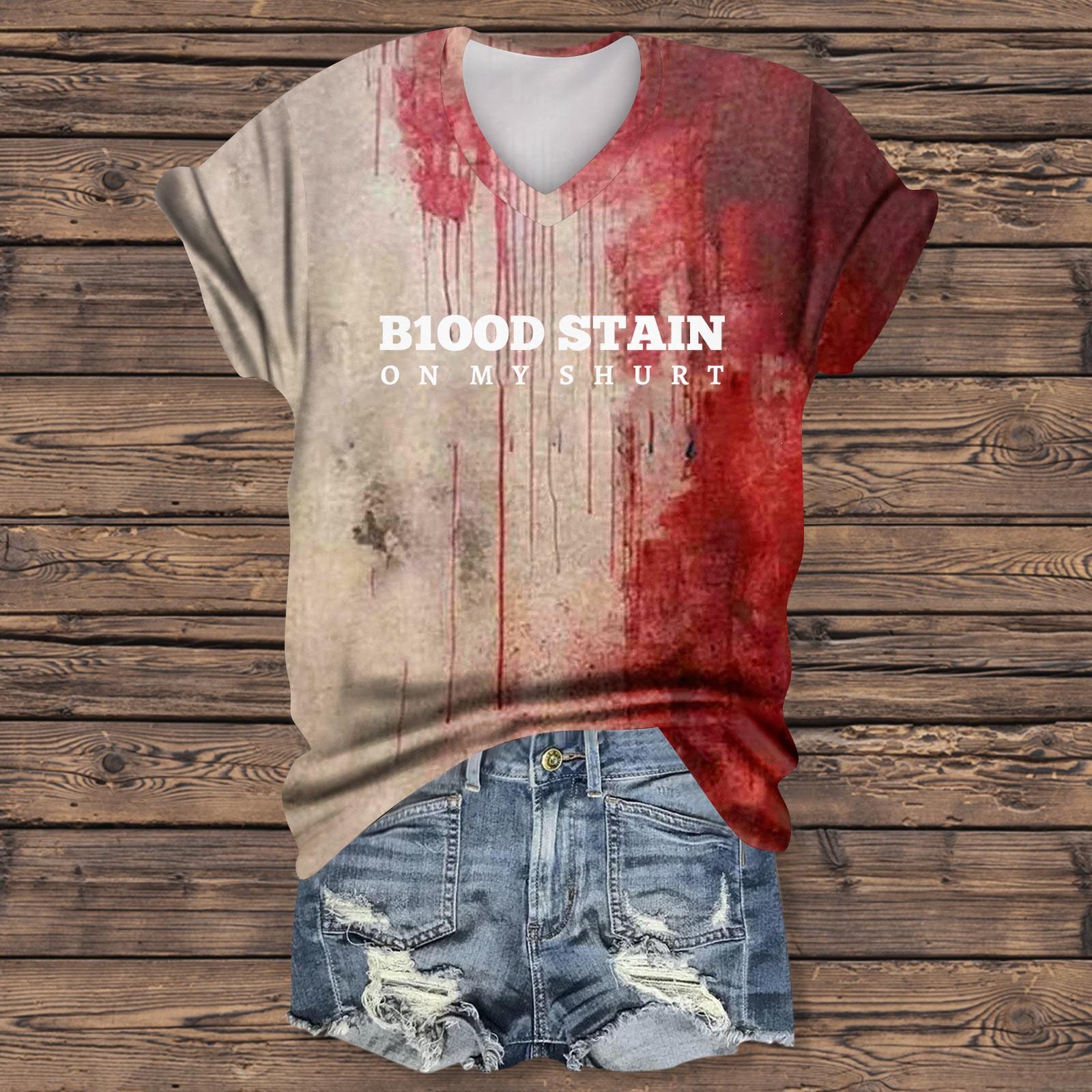 

Женская модная повседневная футболка с коротким рукавом и принтом на Хэллоуин, элегантные топы на Хэллоуин S