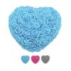 Foam Fake Roses Handcrafted Romantic Decorative Heart Shape Artificial Roses with String Light for B