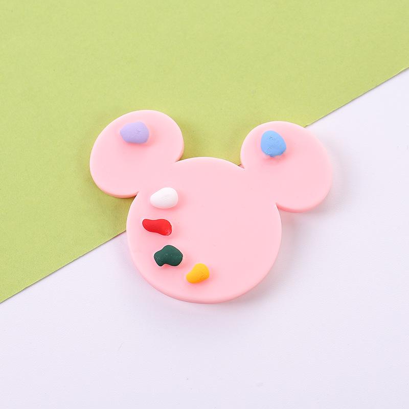 Mickey Hand-Painted Resin Ornament & DIY Sticker Set