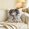 Game Danganronpa Kokichi Oma  Square Double-Sided printed Pillow Case Bedroom Bedside Pillow Sofa Cushion Cover