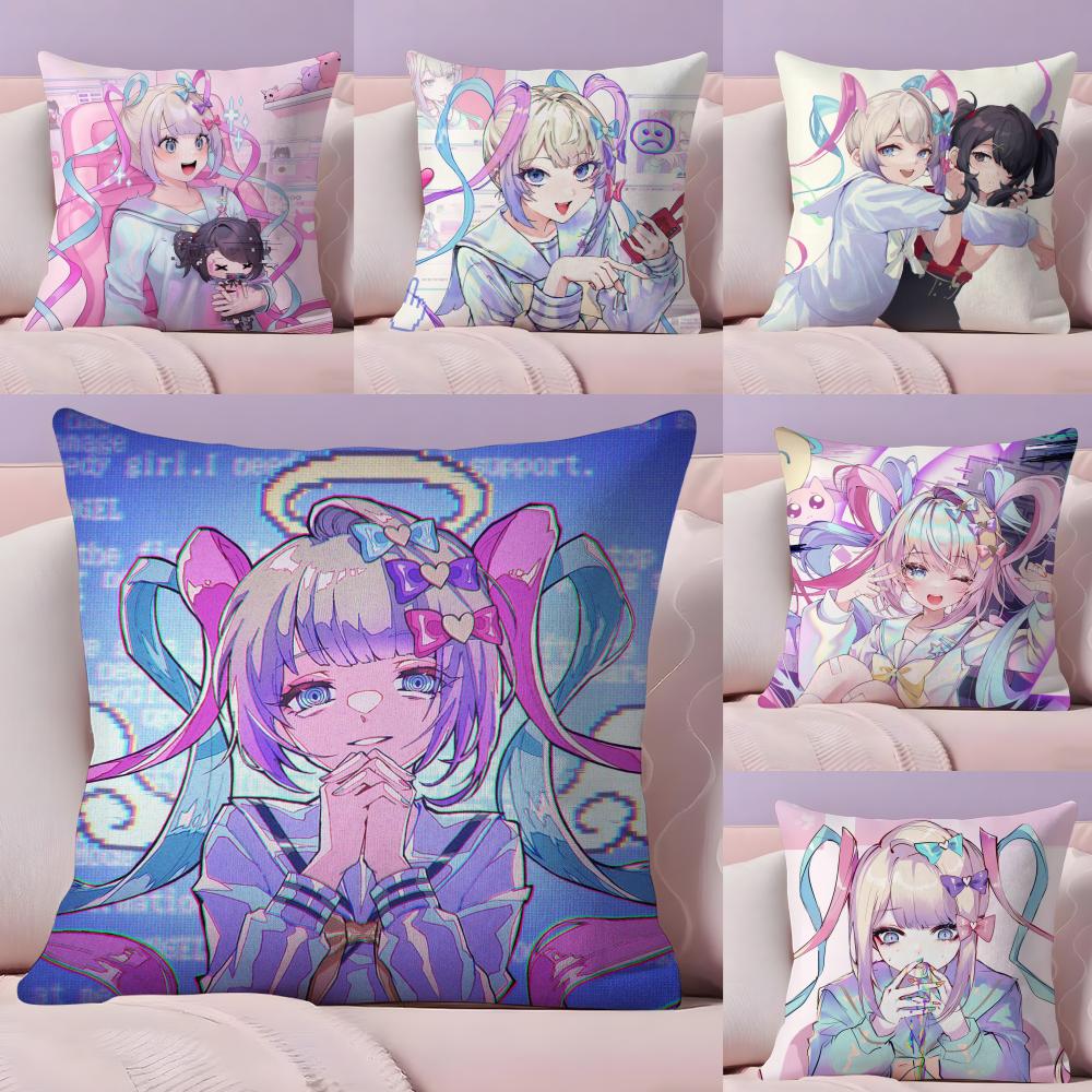 NNeedy Girl OverdoseS Game Cushion Cover Plush Fabric Soft DoubleSided Printed Sofa Warm Winter Home Gift Pillow Cover