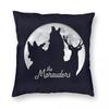 The Marauders On A Full Moon Square Pillowcase Polyester Linen Velvet Creative Zip Decorative Home Cushion Cover Wholesale X