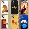 L-lion King Phone Case Silicone Soft For iPhone 17 Air 16 15 14 13 12 11 Plus Pro Max Plus