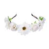 Sunflower Headband Flowers Hairhoop for Women and Girls Garland Hair Accessories for Photography Props Music Festival