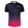Nuova Maglietta da Tennistavolo da Uomo con Stampa 3D Maglietta Estiva Traspirante da Uomo per Badminton Top a Maniche Corte Quick-Dry
