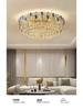 Luxury Crystal Chandelier Ceiling Light for Living, Dining, and Bedroom - High-End Colorful Shell Design