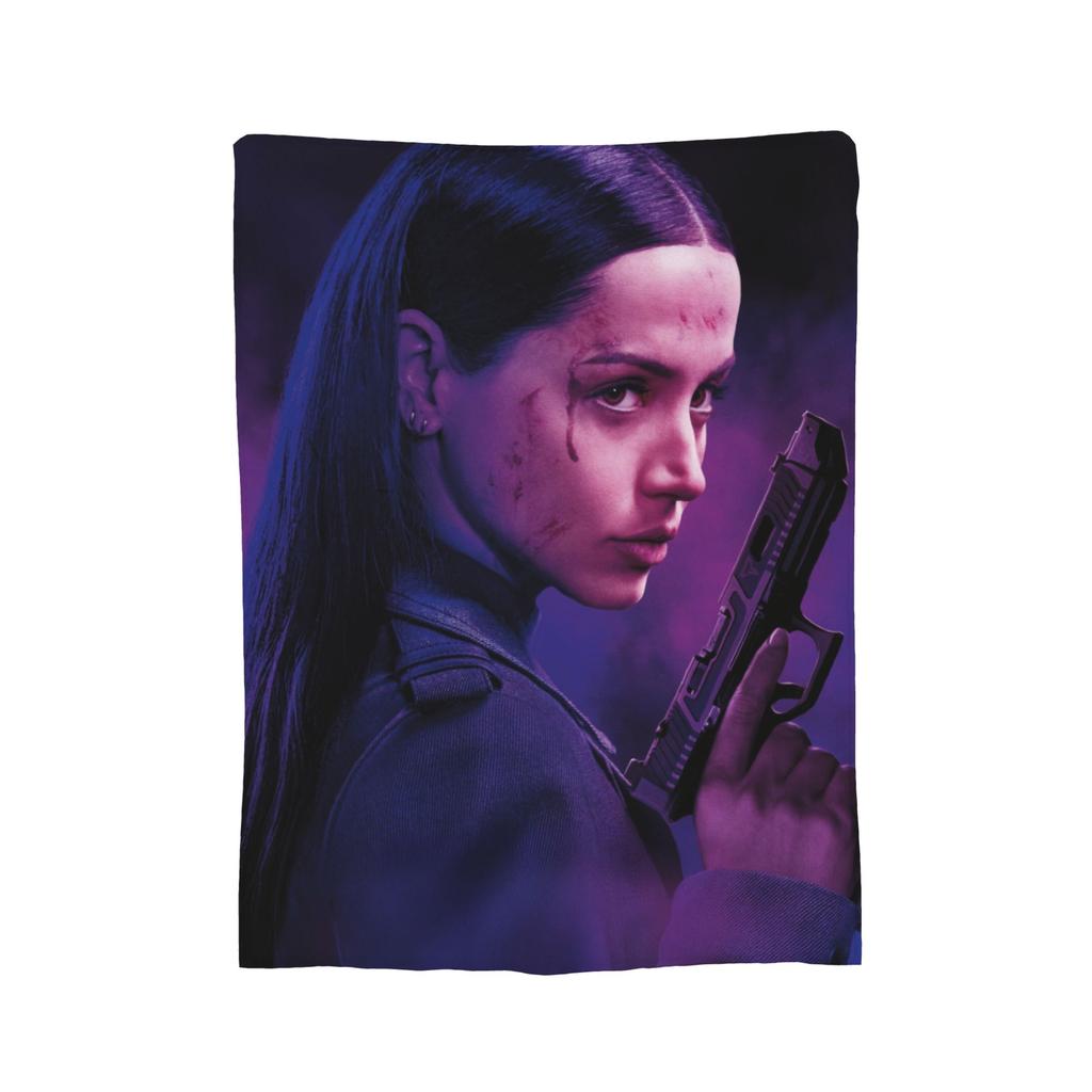 From the World of John Wick Ballerina Blanket Flannel Winter Breathable Soft Throw Blanket for Sofa Car Bedding Throws