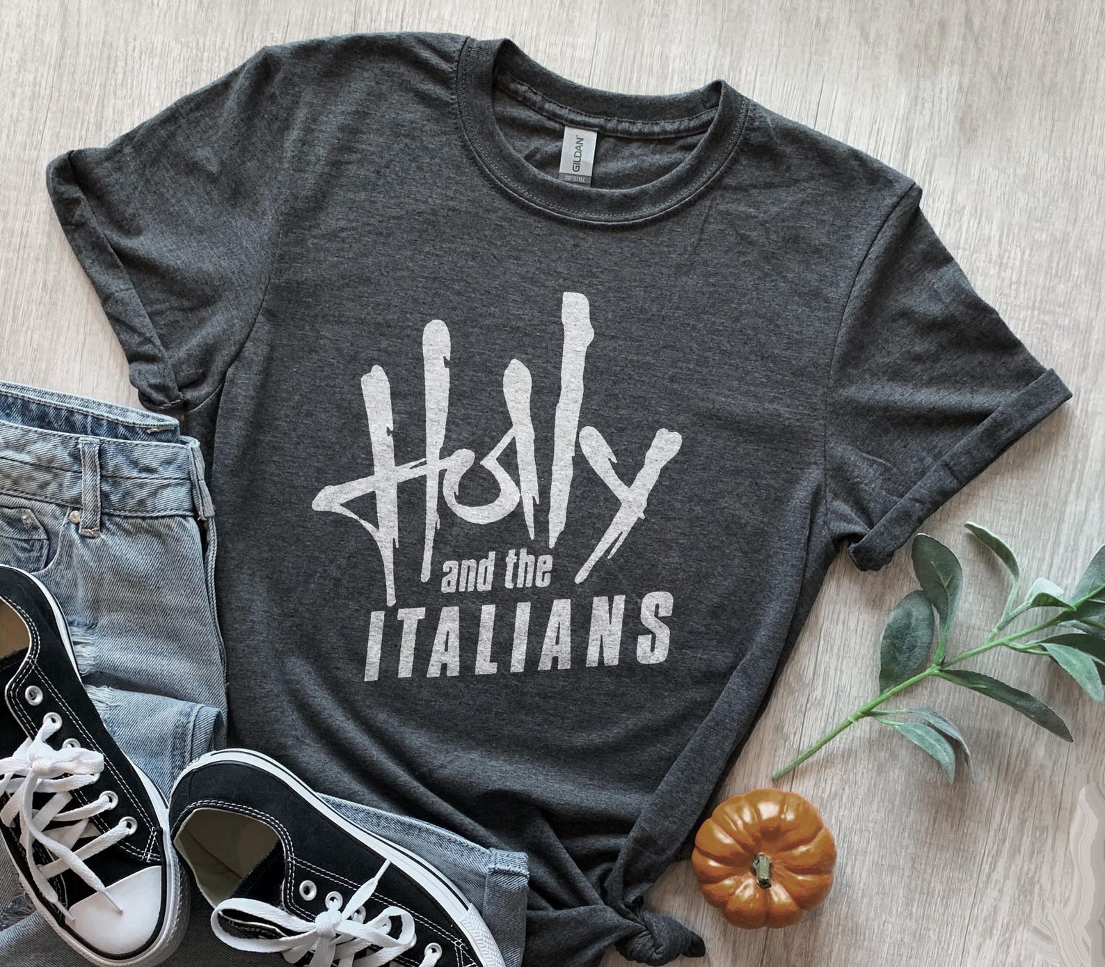 Holly and the Italians T shirt screen print short sleeve shirt cotton 3XL