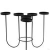 Candle Holder Metal Candlestick Candelabra Iron Candleholder Candles Stand for Living Room