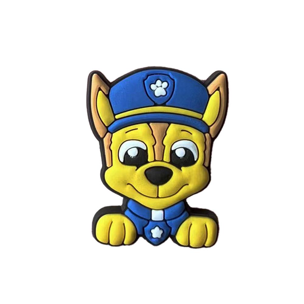 PAW Patrol Flower Clog Shoe Charms: Soft Rubber DIY Accessories
