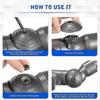 V-Ball-Rad für Dyson High Torque-Reinigerkopf, passend für Dyson V6 V7 V8 V10 V11 V15 Akku-Staubsauger