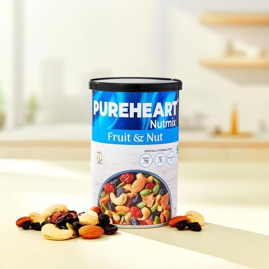 Pureheart Nutmix Fruit & Nuts(454 gm Pack of 2) Natural Premium Mix Nuts (Cashews, Almonds, Raisins, Cranberries) Delicious