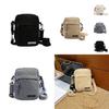 Canvas Crossbody Bag Mini Zipper Purse For Women Streetwear Daily Casual Phone Pocket