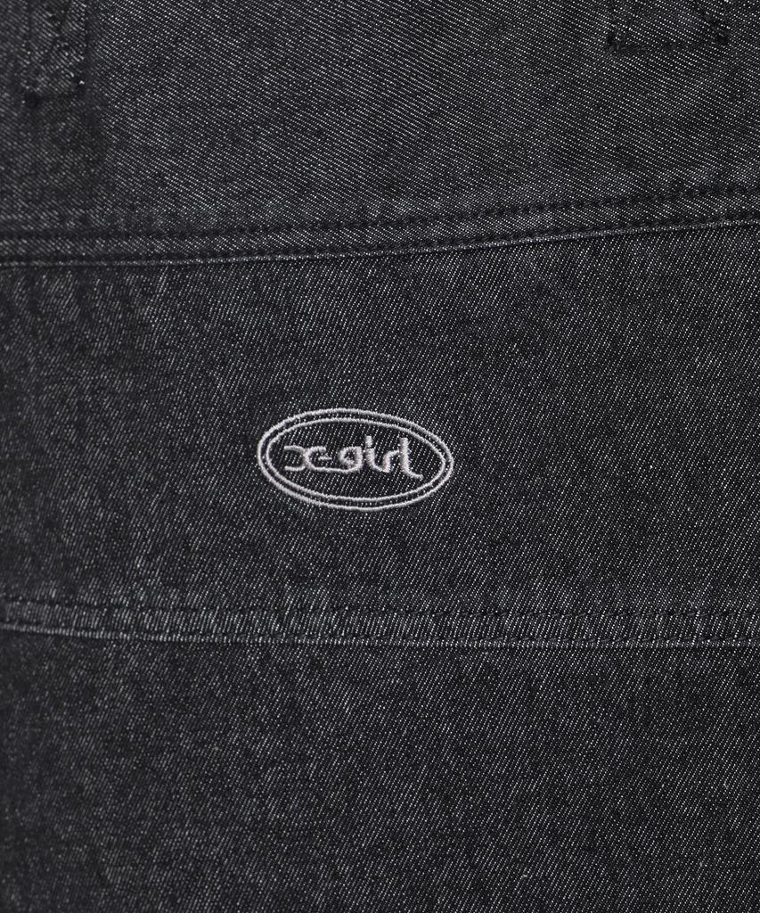 X-girl Overdyed Denim Tote Bag