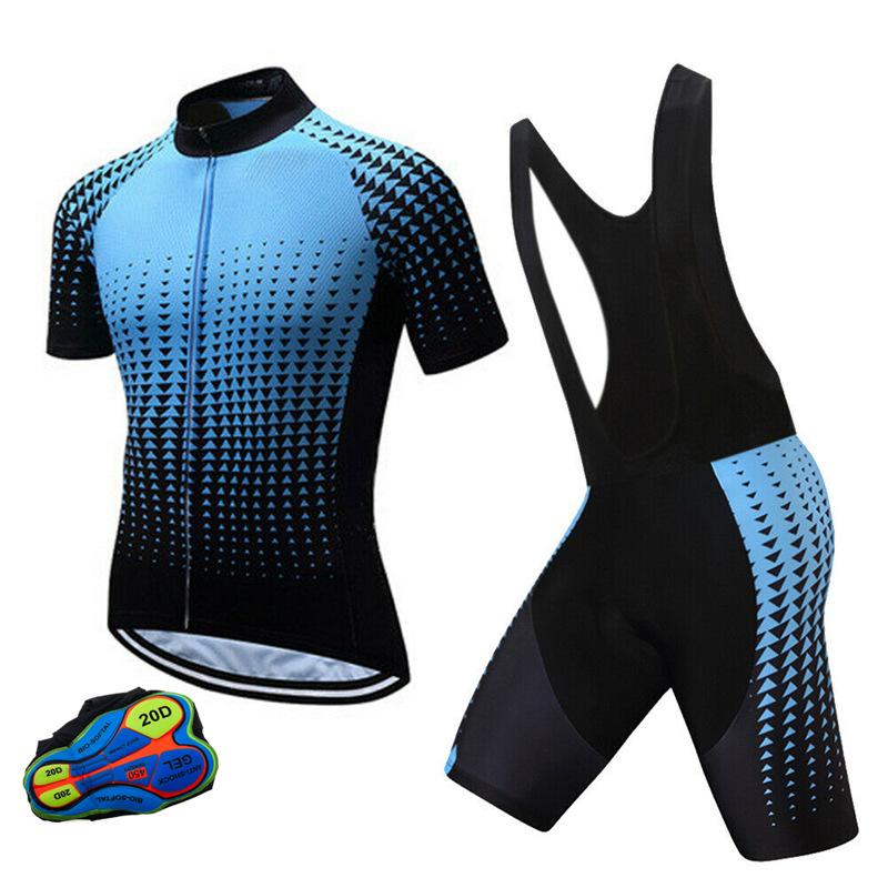 Cycling Jersey Short-sleeved Suit Men's Professional Summer Road Quick-drying Breathable Cycling Shirt 2026 Summer Breathable Cycling Suit Set