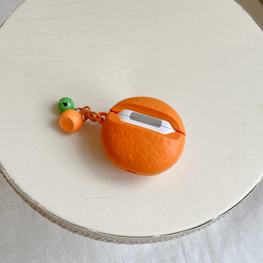 Cute orange AirPods pro1 apple bluetooth headset case 1/1 generation cartoon fruit protective case for cute