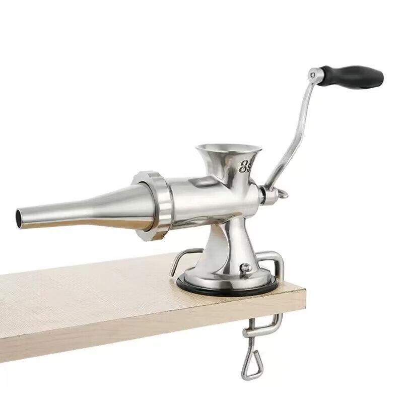 Short Cloud Stainless Steel Manual Meat Grinder